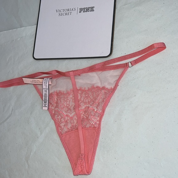 Victoria's Secret VString Mesh & Lace THONG Panty XL - Picture 8 of 10